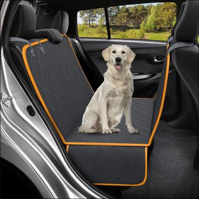 China High Quality Travel 600D Waterproof Oxford Car Hammock Pet Blanket Car Seat For Dogs for sale