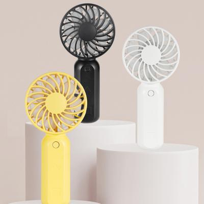 China With LED Light JC-KK3 Amazon Best Selling New Product Wholesale Mini Usb Rechargeable Standing Electric Fan Portable Fan for sale