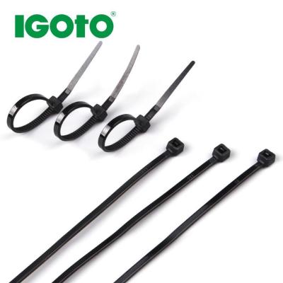 China Low UV And High Operating Temperature Nylon Cable Ties China Wholesale Supplier Nylon 100 Resistance for sale