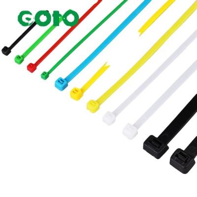 China 66 Nylon Self Locking Nylon Wrap Plastic Chain Cable Ties for sale