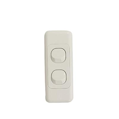 China Original Austalian Standard PC IGOTO Series SAA Approved 2 Band Architrave Switch for sale