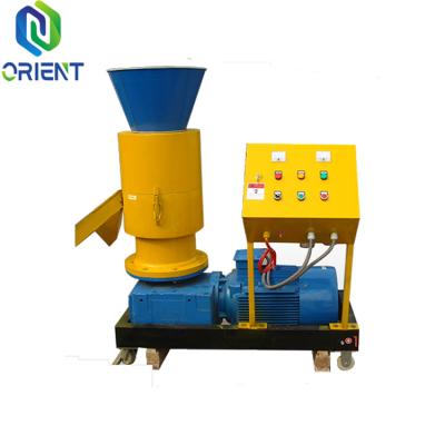 China food & Beverage Plant Flat Die Small Wood Sawdust Pellet Making Machine For Sale for sale