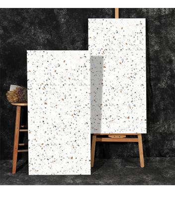 China Modern hot selling terrazzo tiles 600*1200mm large size non-slip matte floor tiles modern rustic style for sale