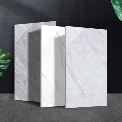 China Modern Marble Porcelain Floor Tile Ceramic Full Body Glazed 400*800mm Marble Flooring Tiles And Wall for sale