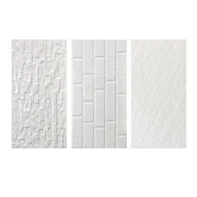 China Exterior Wall Tiles 300x600mm Retro Bump Tile Villa Exterior Wall Tile Antique White Stone Balcony Courtyard for sale