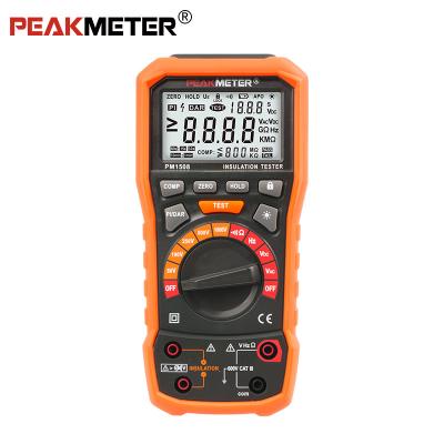 China 100GOhm Max Handheld Digital Insulation Resistance Tester PI / DAR Function for sale