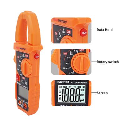 China Smart Concise versie AC Digitale Clamp Meter Auto Power Off Continuïteit NCV detectie Te koop