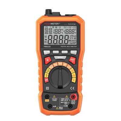 China Commercial Auto Range Digital Multimeter With Relative Sound Level Meter Function for sale