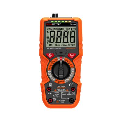 China High Precision Handheld Digital Multimeter Resistance And Capacitance Tester 6000 Counts for sale