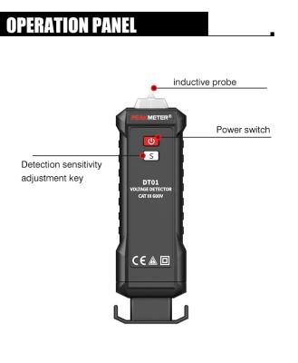 China Current Measurement AC Voltage Detector Pen Sound And Zero/Live Wire Judgment High Safety Standard for sale