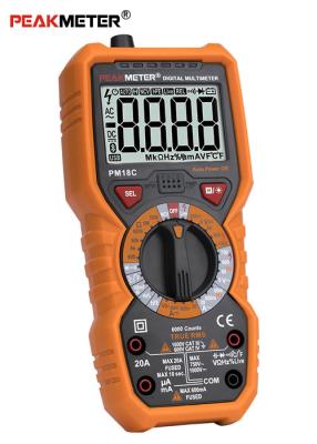 China Wahres Selbst-Digitalmessinstrument Effektivwert-DCA TRMS AC750V 20A, Live Line Test Meter zu verkaufen