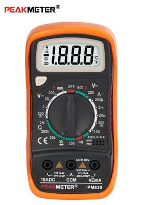 China Hand - de gehouden Multimeter van de Hoogspanningsmeter, Commerciële Elektrische Digitale Multimeter Te koop