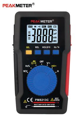 China Ultrathin Mini Handheld Digital Multimeter NCV Tester And Auto Range Stable Performance for sale