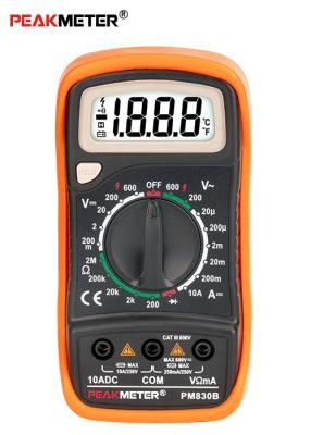 China High Accuracy Digital Multi Tester , Capacitance Meter Professional Digital Multimeter for sale