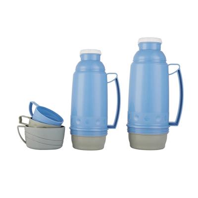 China Business Refill Colored Plastic Glass Vacuum Flask (HPS-26T180) For Water Juice Home Thermos Glass Inner Vacuum Flask for sale