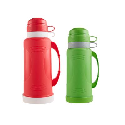 China Business Refill Plastic Glass Vacuum Flask (HPS-25T100) For Water Beverage Home Use Promotion Milk Tea Travel Thermoses With Cup for sale