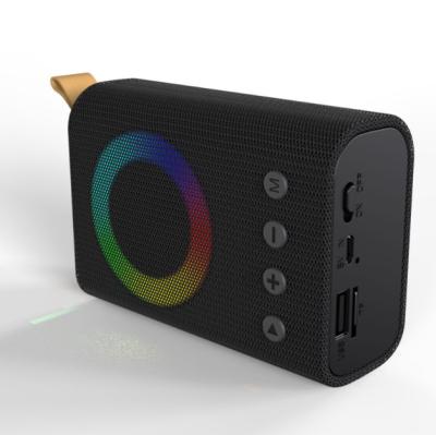 China Outdoor Wireless Speaker Amazon TF Card LED Light Wireless Portable Mini Speaker for sale