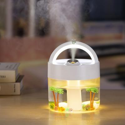 China Portable Car USB Air 1L Ultrasonic Desktop Humidifier for sale