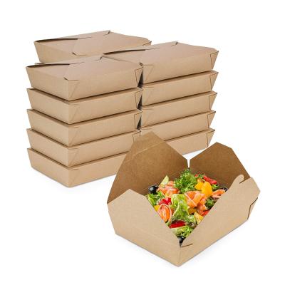 China 54 Oz Take Out Paper Containers Recyclable 8.5 x 6 x 2