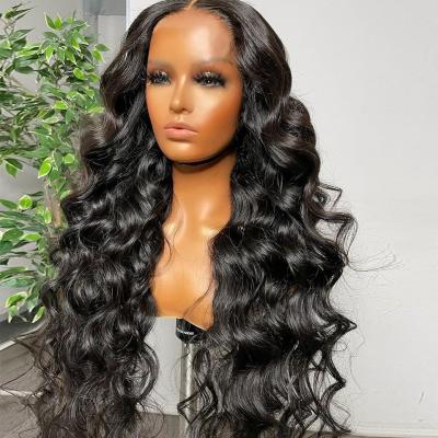 China Brazilian Regular Wave Mink Hair Closure Wig With Baby Hair Ideal Hair Arts Wigs 13x4 13x6 Loose Curly Lace Front Wigs for sale