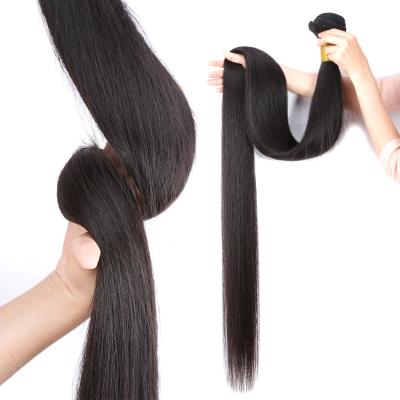 China Hair Grade Hair Extension Double Cuticle Aligned Hair Tangle Free 8a 10a Drown Straight Hair Bundles for sale