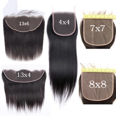 China Hd Swiss 7x7 Lace Closure Cheap Regular Vietnamese Brazilian Hair Wave Lace Closure for sale