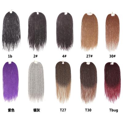 China High Temperature Braid Synthetic Hair Two-Strand Twist Premium Synthetic Hair Fiber Hair for sale