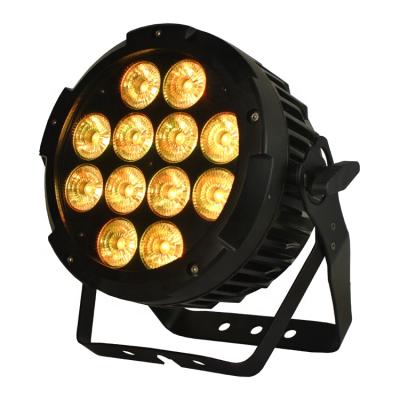 China JOYRAY IP65 LED Round Par Light 12x12W RGBWA 5in1 Outdoor Waterproof Architecture Theme Park Bridge Light for sale