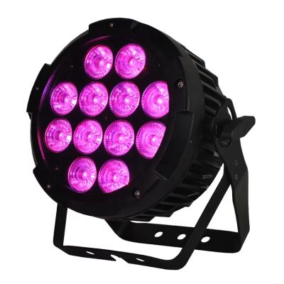 China JOYRAY IP65 LED Round Stage Par Light 12x15W RGBWAUV 6in1 Outdoor Waterproof Architecture Theme Park Bridge Light for sale