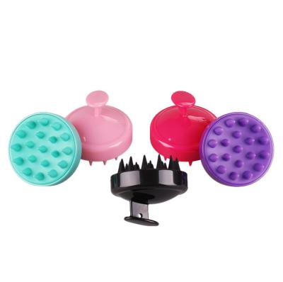 China Portable Beauty Tool Flexible Hair Washing Care Scalp Massager Silicone Shampoo Brush for sale