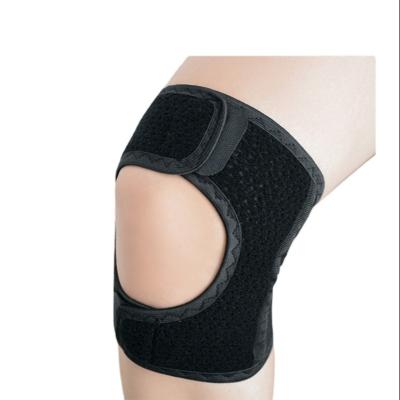 China Breathable Adjustable Elasticity Strap Knee Support Brace Spring Support Hinged Knee Brace Anti-Slip Sleeve for sale