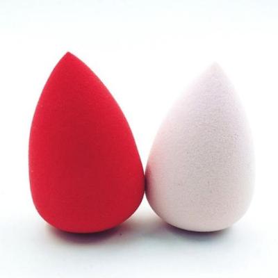 China Face Makeup Tools Ultra Cotton Candy Soft Beauty Make Up Peach Shape Marshmallow Makeup Sponge Beauty Sponge Blender With Box Latex No for sale