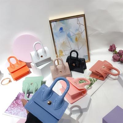 China BM9002 Fashion New Arrival Mini Jelly Shoulder Bags Fashion PVC Bags Candy Beach Shoulder Purse Women Children Handbags for sale