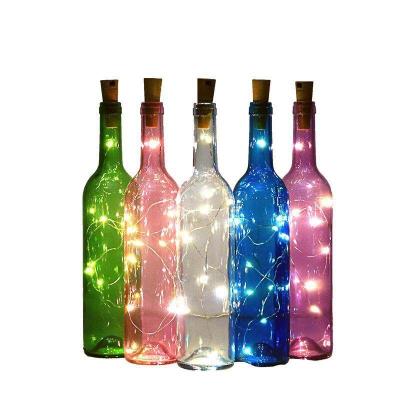 China Cork LED Cork Bottle USB Charging Bottle Light Rechargeable Fashion Style Decoration for Home Bars Wine Bottle for sale