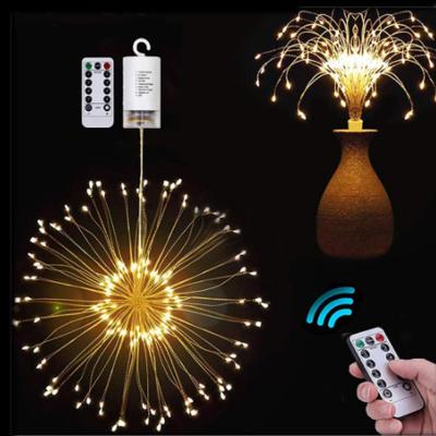 China LED 8 Patterns String Waterproof Christmas Garden Lights Outdoor Christmas Decor Led String Light 2021 for sale