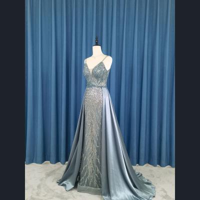 China Party 2022 Elegant Sexy Luxury Customized Anti-Static Mermaid Prom Maxi Sequin Dress Evening Dresses for sale