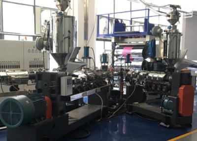 China Extrusion Plastic Moulding Machine High Speed Stable Running Double Screw for sale