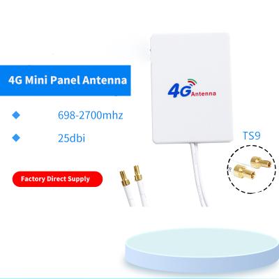 China 12dbi 2X TS9 mimo antenna 3G 4G ABS panel professional manufacturing antenna suitable for 4G Huawei ZTE 50W for sale