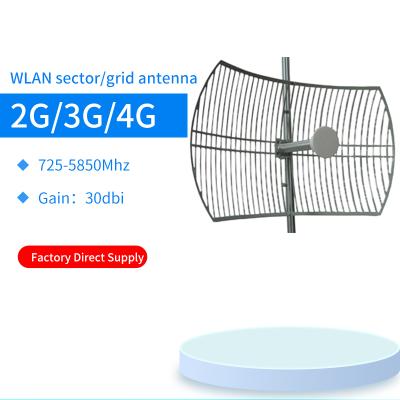 China High quality 2.4G 5.8G wifi WLAN area grid dual band antenna for wifi TV router modem GJX-WSGTX for sale