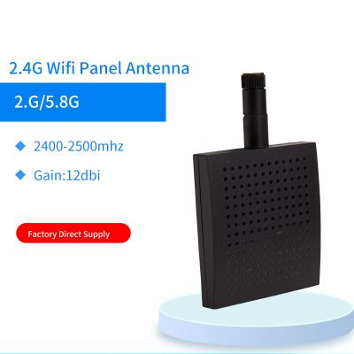 China High quality wifi 2.4ghz mimo range black 2.4g connector RPSMA wifi antenna wlan GJX-112 for sale