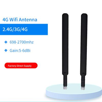 China 4G 5-6dBi ABS Glue Stick Black Antenna Manufacturer Support Price Customization for sale