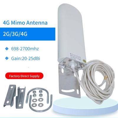 China 2.4Ghz Antenna Outdoor 4G Antennas WIFI Router Cable 3g 4g LTE Antenna With 5m Cable For Huawei ZTE Router Modem Malaysia GJX-HMTX for sale