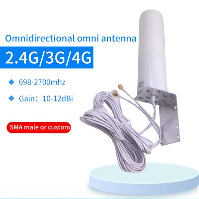 China ABS+PC 4g gsm 900mhz outdoor directional hotspot lte long range rotating wifi poynting mimo 7-in-1 omni omni antenna for sale