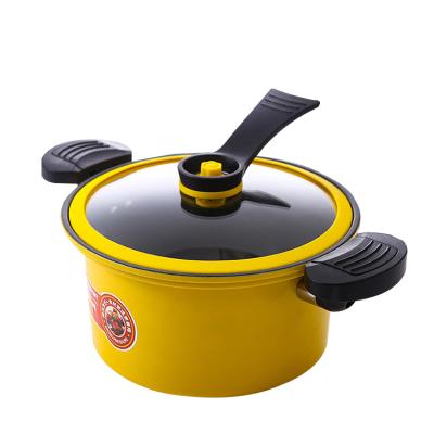 China Micro Viable Pressure Cooker Non-Stick Pot Stew Kitchen Expense Family Multifunctional Cookware Set for sale