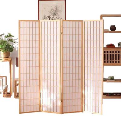 China CLASSIC Japanese Style Screen Nonwoven Fabric Panel Divider Room Divider for sale