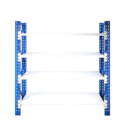 China Single Sided Multilayer Storage Warehouse Low Shelf Racking Heavy Duty Industrial Shelving for sale