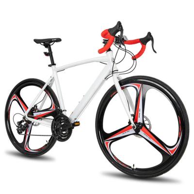 China 700c road bike steel aluminum alloy / carbon racing bmx off road bicycles road bike for sale