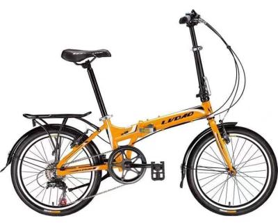 China Aluminum Alloy Folding Bike Aluminum Alloy 20inch Folding Bicycle for sale