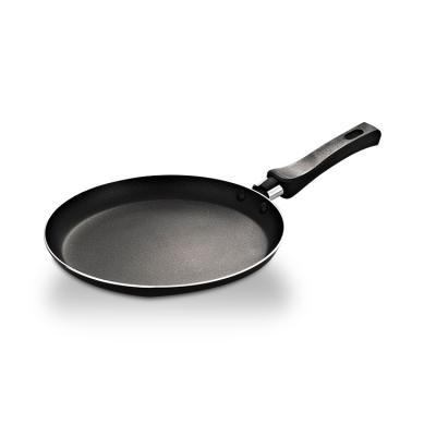 China 18cm Viable Black Layer Induction Bottom Easy Clean Nonstick Coating Pan Cookware For Kitchen Cooking Pancake for sale