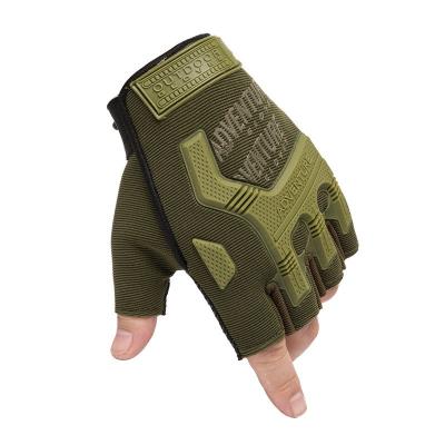 China Mitigating Men's Non-slip Tactical Soft Shell Half Finger Glove K1Z902 Fitness Motorcycle Riding Outdoor Special Forces Combat Glove Mountain Clamb for sale